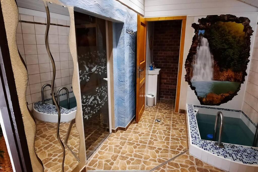 Bungalow Mit Sauna In Einer Ruhige Wald Lage. Grossnaundorf Kültér fotó